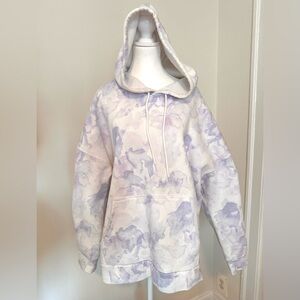 Purple Tie Dye Hoodie